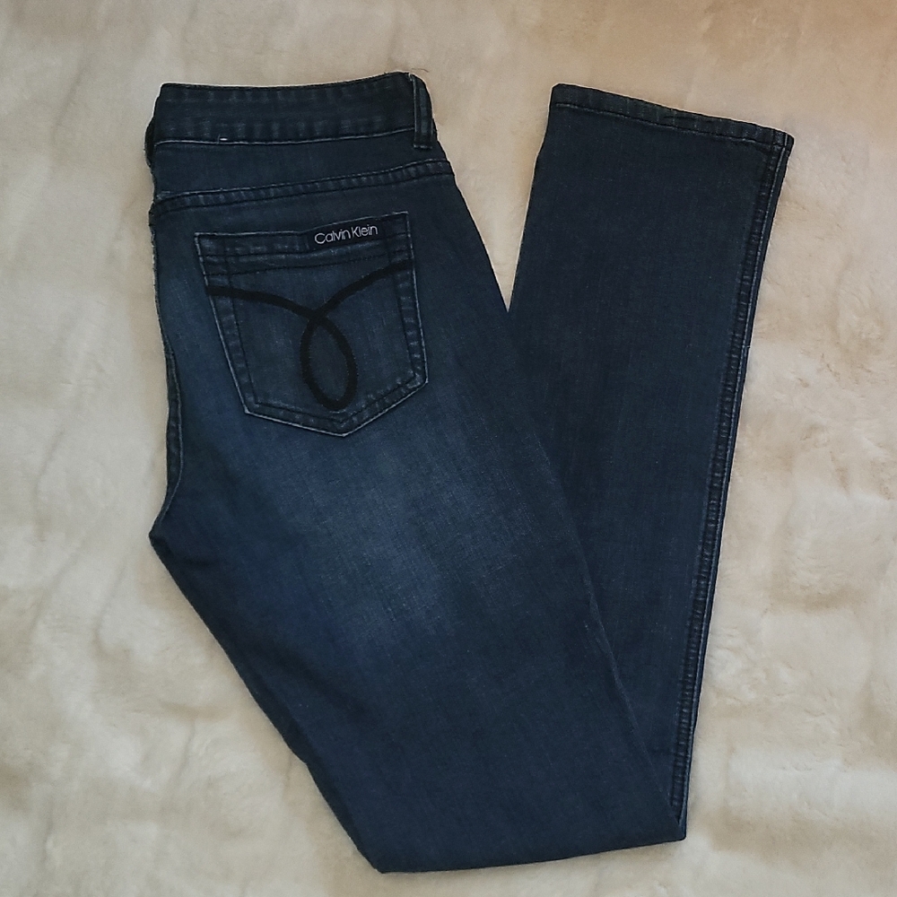 Calvin Klein Blue Skinny Jeans with Sleek Fit